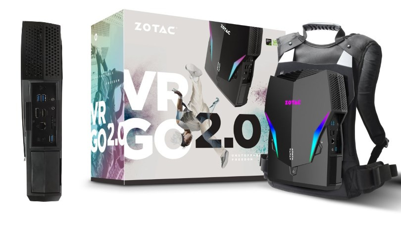 Zotac推出具有90分钟电池寿命的VR背包电脑